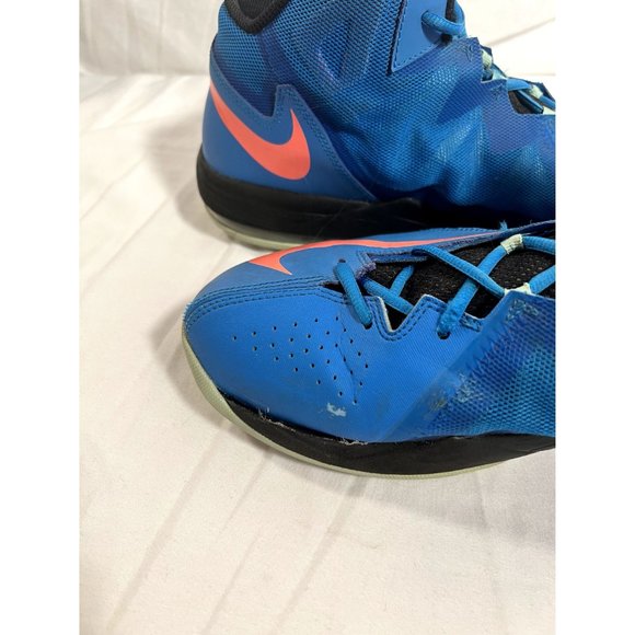Nike Air Max Stutter Step 2 Basketball Shoes Mens 13 Blue Bright Mango Athletic - Picture 8 of 10